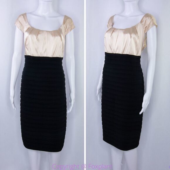 NWT London‎ Times Sheath short sleeve, scoop neck dress, 16W - Picture 1 of 16